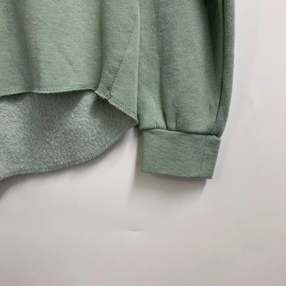 Always Optimistic Men's Mountain Sunrise Curved Hem‎ Long Sleeve Hoodie Size M - Picture 5 of 14